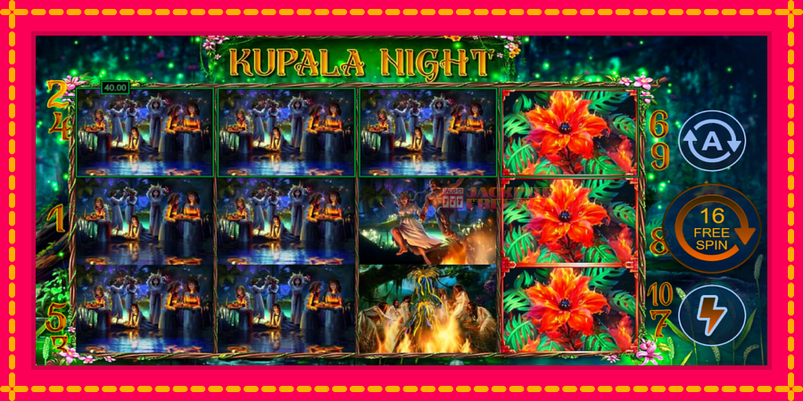 Kupala Night автомат со уникатна механика, слика 4