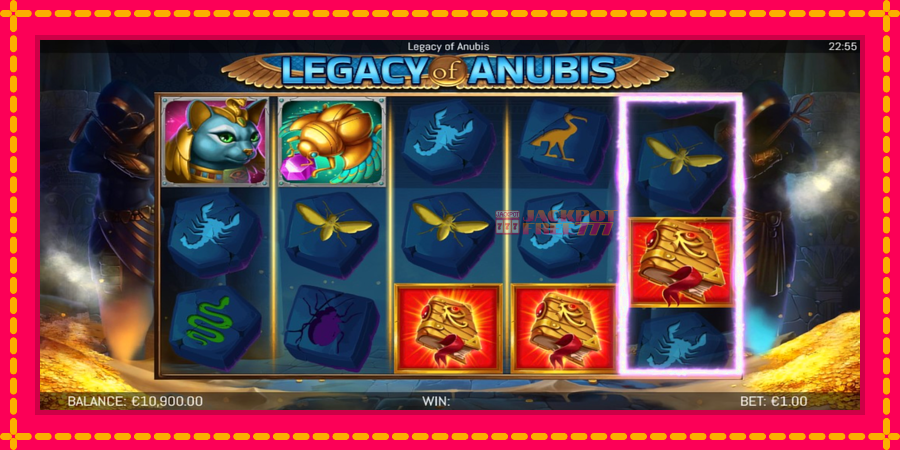 Legacy of Anubis автомат со уникатна механика, слика 3