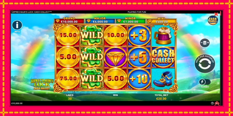 Leprechauns Luck Cash Collect Megaways PowerPlay Jackpot автомат со уникатна механика, слика 2