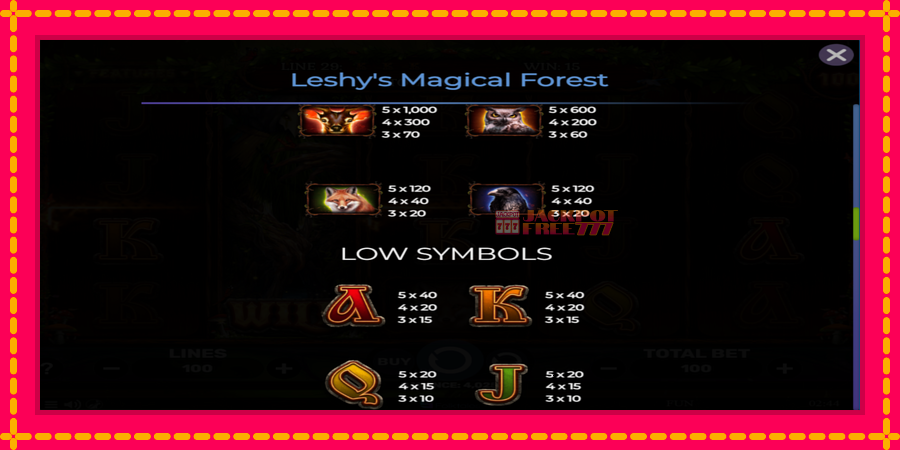 Leshys Magical Forest автомат со уникатна механика, слика 6