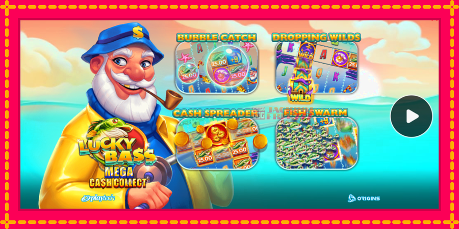 Lucky Bass Mega Cash Collect автомат со уникатна механика, слика 1