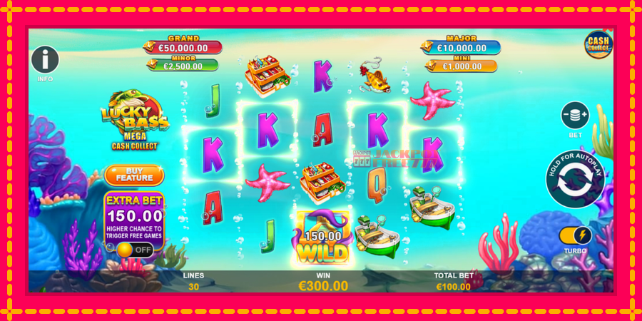 Lucky Bass Mega Cash Collect автомат со уникатна механика, слика 3