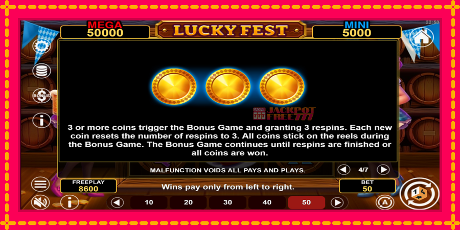 Lucky Fest Hold & Win автомат со уникатна механика, слика 7