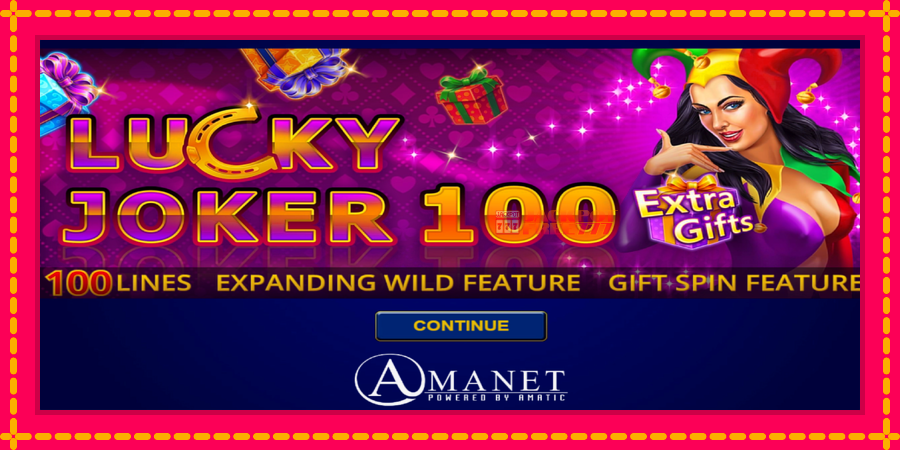 Lucky Joker 100 Extra Gifts автомат со уникатна механика, слика 1