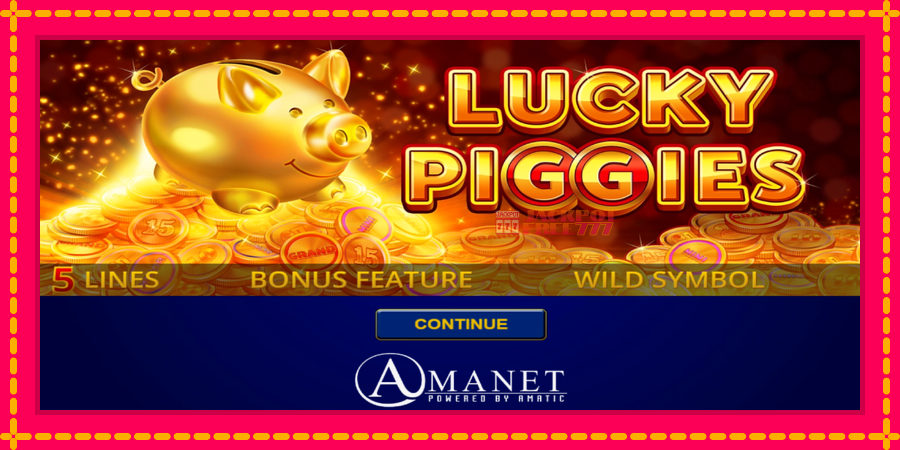 Lucky Piggies автомат со уникатна механика, слика 1