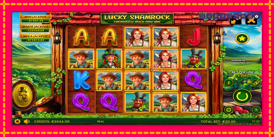 Lucky Shamrock - Enchanted Hold and Win автомат со уникатна механика, слика 2