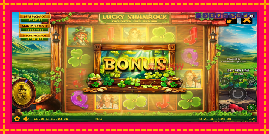 Lucky Shamrock - Enchanted Hold and Win автомат со уникатна механика, слика 3