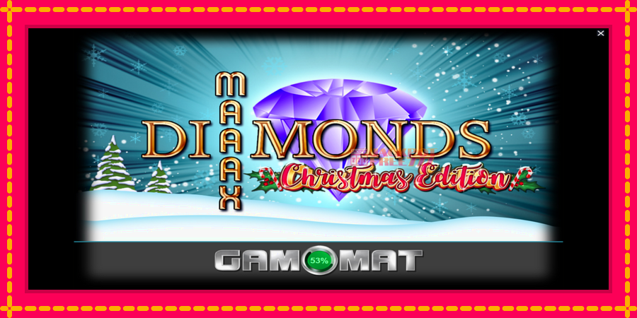 Maaax Diamonds Christmas Edition автомат со уникатна механика, слика 1