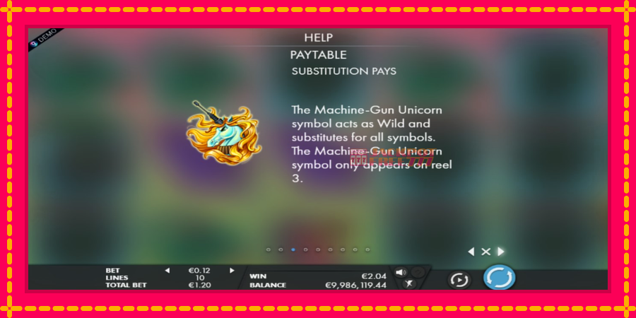 Machine Gun Unicorn автомат со уникатна механика, слика 3