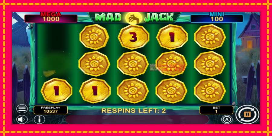 Mad Jack Hold & Win автомат со уникатна механика, слика 3