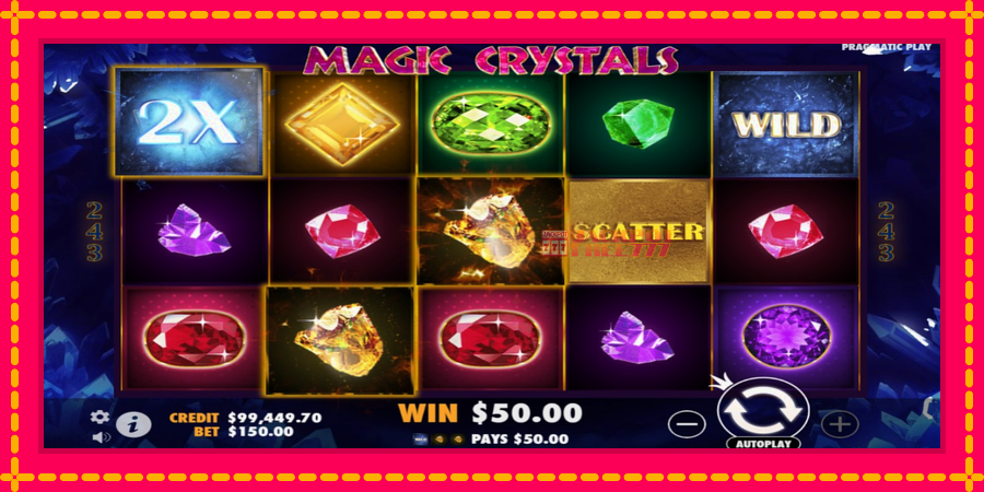 Magic Crystals автомат со уникатна механика, слика 3