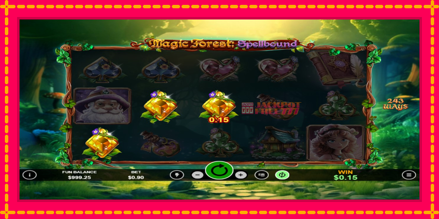 Magic Forest: Spellbound автомат со уникатна механика, слика 2