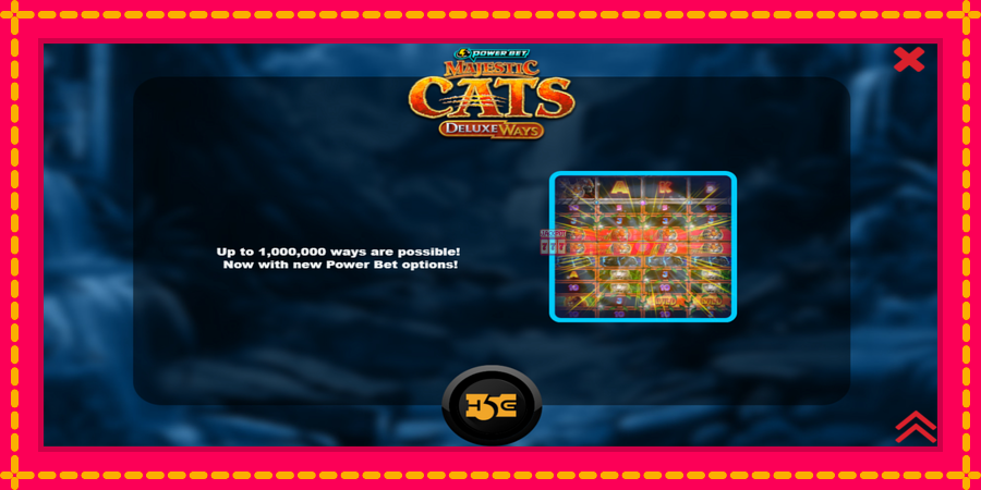 Majestic Cats DeluxeWays автомат со уникатна механика, слика 1