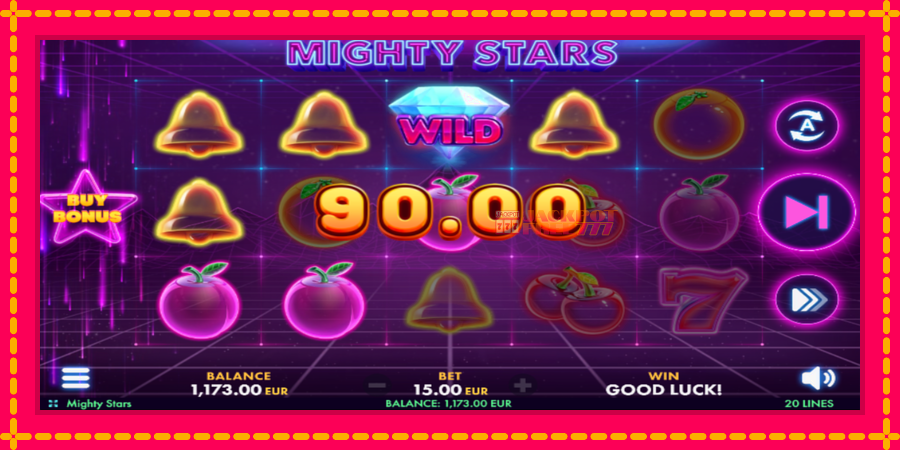 Mighty Stars автомат со уникатна механика, слика 3