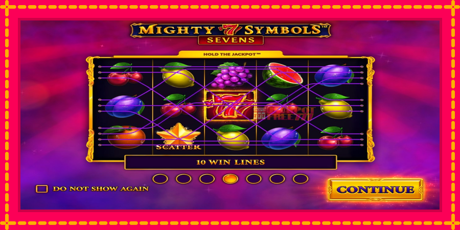 Mighty Symbols: Sevens автомат со уникатна механика, слика 2