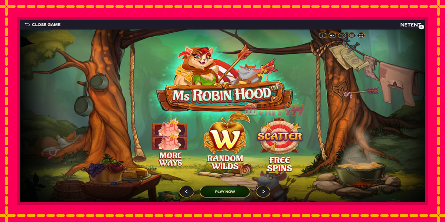 Ms Robin Hood автомат со уникатна механика, слика 1