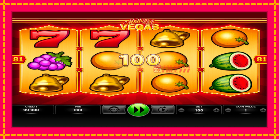 Multi Vegas 81 автомат со уникатна механика, слика 2