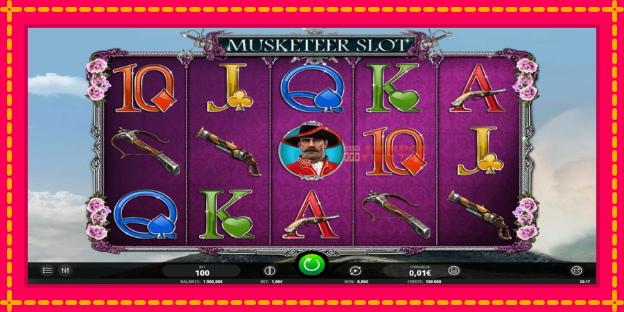 Musketeer Slot автомат со уникатна механика, слика 2