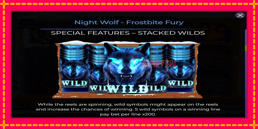 Night Wolf - Frostbite Fury автомат со уникатна механика, слика 6