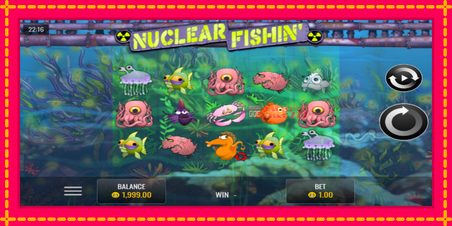 Nuclear Fishin’ автомат со уникатна механика, слика 1