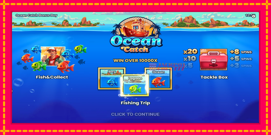 Ocean Catch Bonus Buy автомат со уникатна механика, слика 1