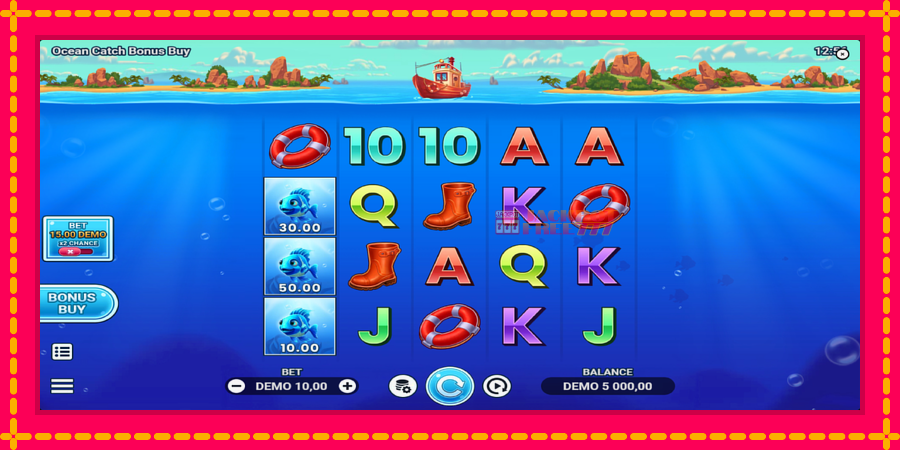 Ocean Catch Bonus Buy автомат со уникатна механика, слика 2