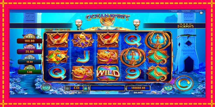 Ocean Spirit MegaJackpots автомат со уникатна механика, слика 3