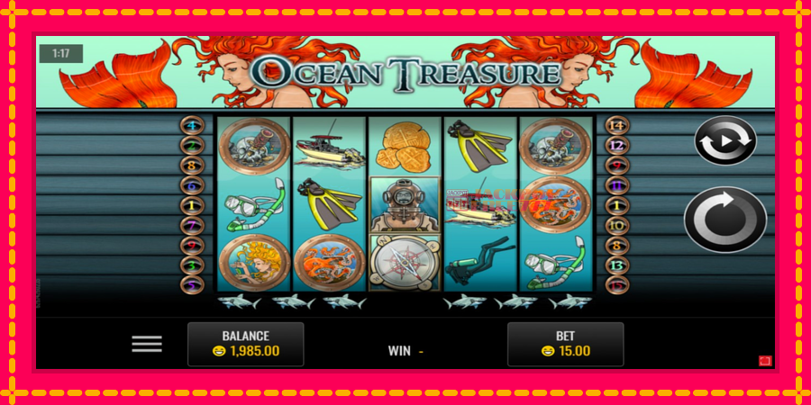 Ocean Treasure автомат со уникатна механика, слика 1