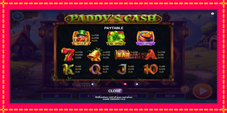 Paddys Cash автомат со уникатна механика, слика 6