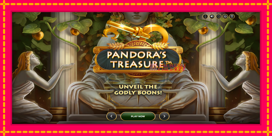 Pandoras Treasure автомат со уникатна механика, слика 1