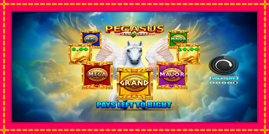 Pegasus Cash Spree автомат со уникатна механика, слика 1