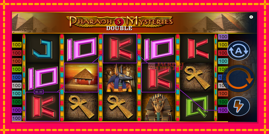 Pharaons Mysteries Double автомат со уникатна механика, слика 4