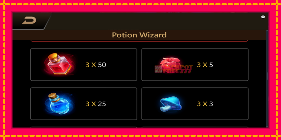 Potion Wizard автомат со уникатна механика, слика 6