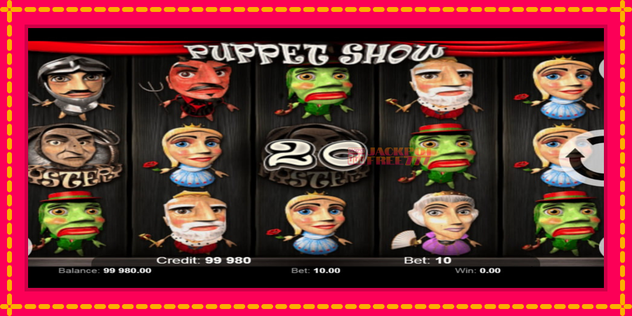 Puppet Show автомат со уникатна механика, слика 4