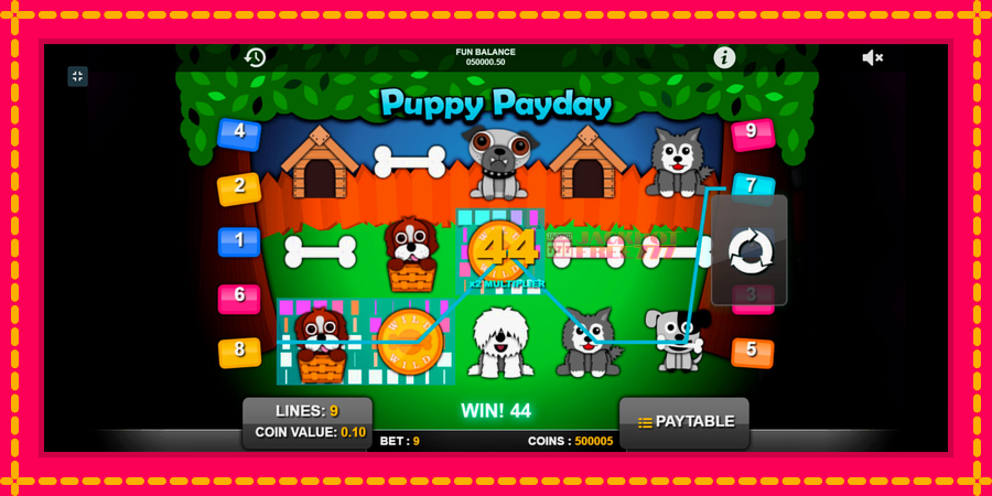 Puppy Payday автомат со уникатна механика, слика 5