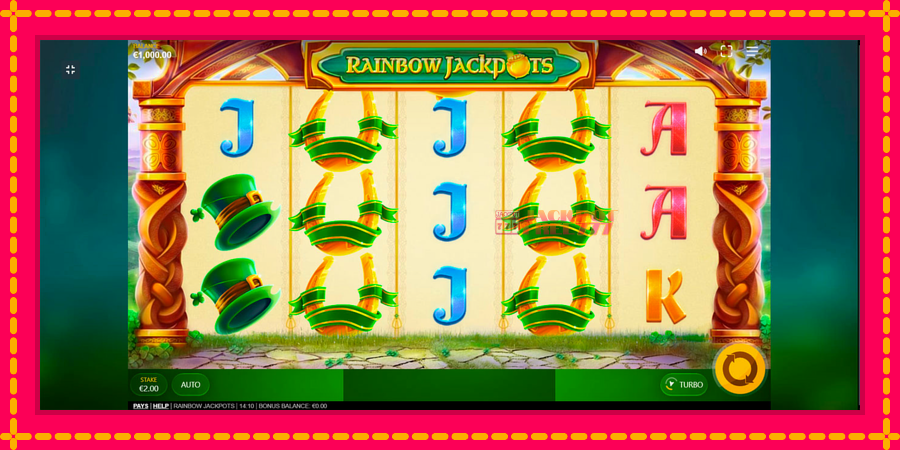 Rainbow Jackpots автомат со уникатна механика, слика 1