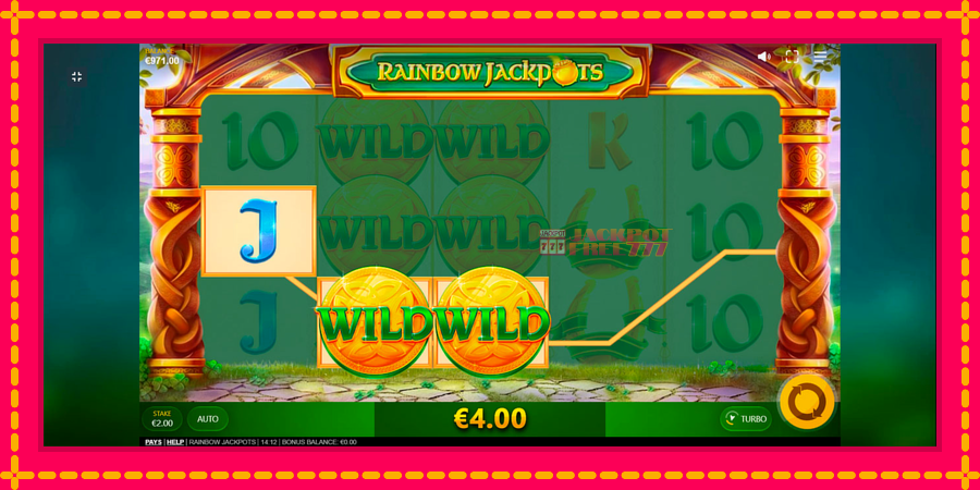 Rainbow Jackpots автомат со уникатна механика, слика 5