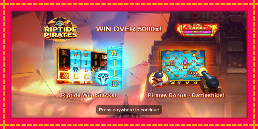 Riptide Pirates автомат со уникатна механика, слика 1