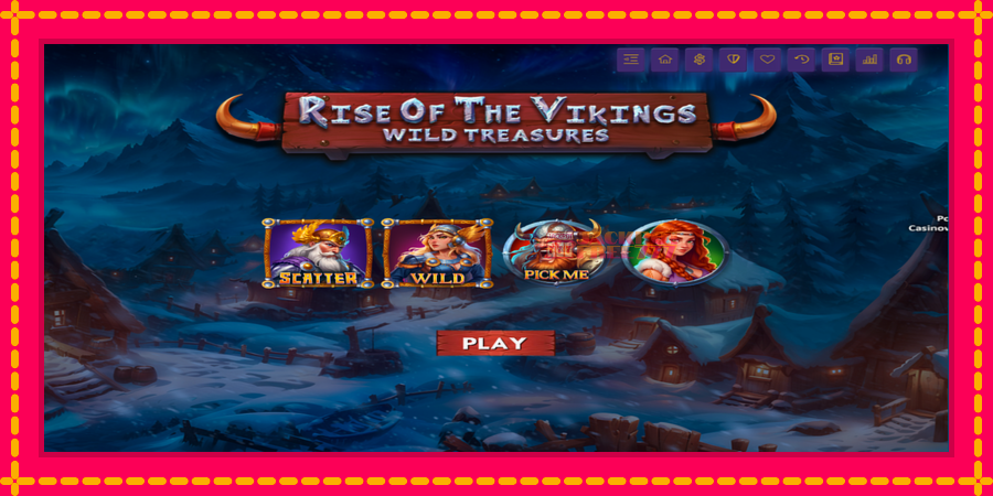 Rise of The Vikings - Wild Treasures автомат со уникатна механика, слика 1