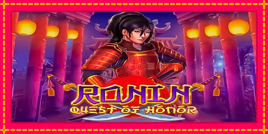 Ronin - Quest of Honor автомат со уникатна механика, слика 1