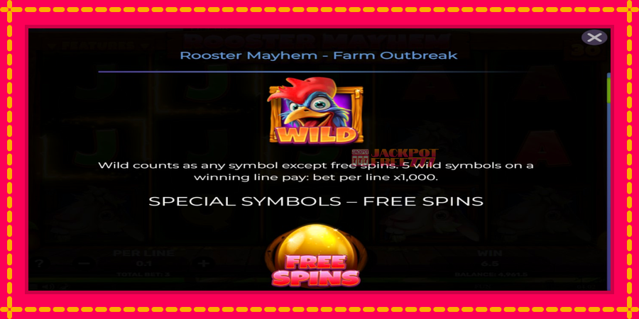 Rooster Mayhem Farm Outbreak автомат со уникатна механика, слика 4