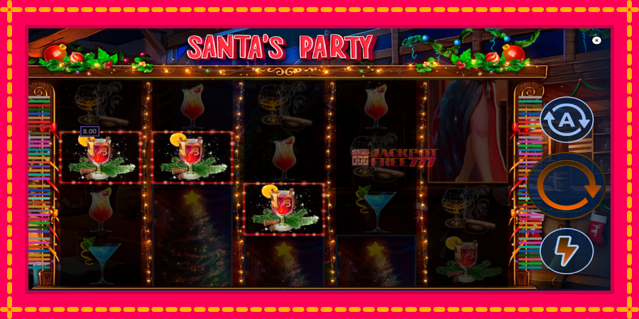 Santas Party автомат со уникатна механика, слика 3