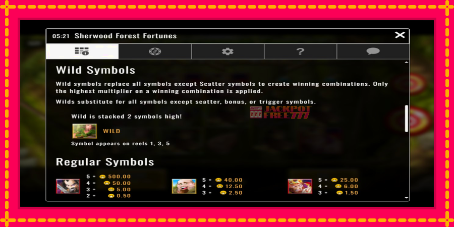 Sherwood Forest Fortunes автомат со уникатна механика, слика 4