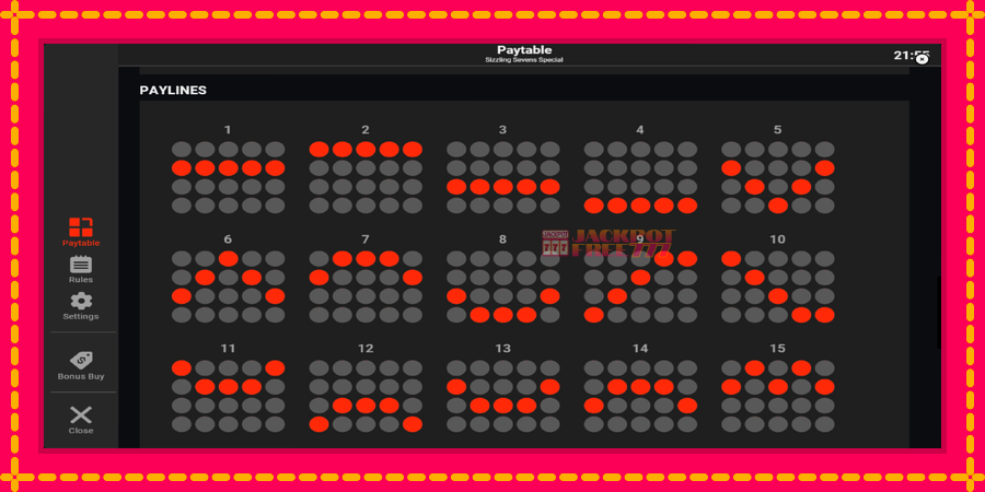 Sizzling Sevens Special автомат со уникатна механика, слика 7