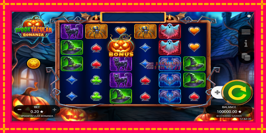 Spooktacular Bonanza автомат со уникатна механика, слика 2