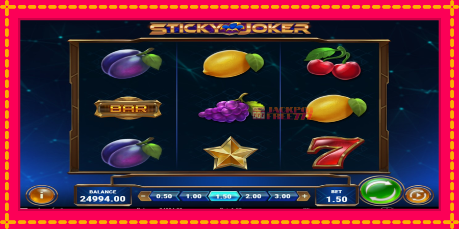 Sticky Joker автомат со уникатна механика, слика 2