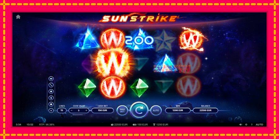 Sun Strike автомат со уникатна механика, слика 4