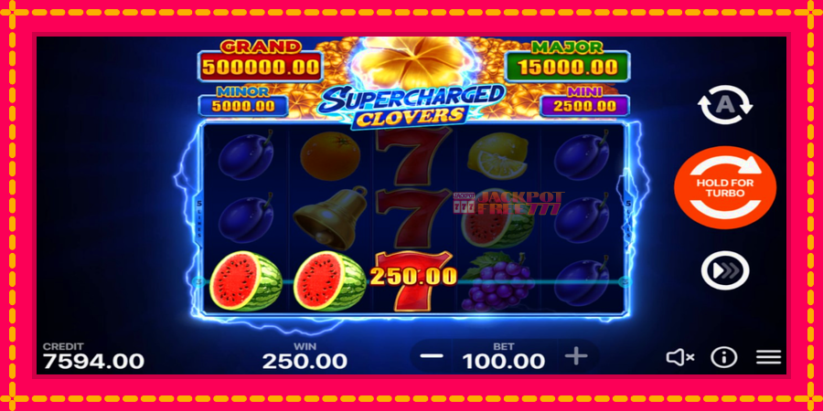 Supercharged Clovers: Hold and Win автомат со уникатна механика, слика 5