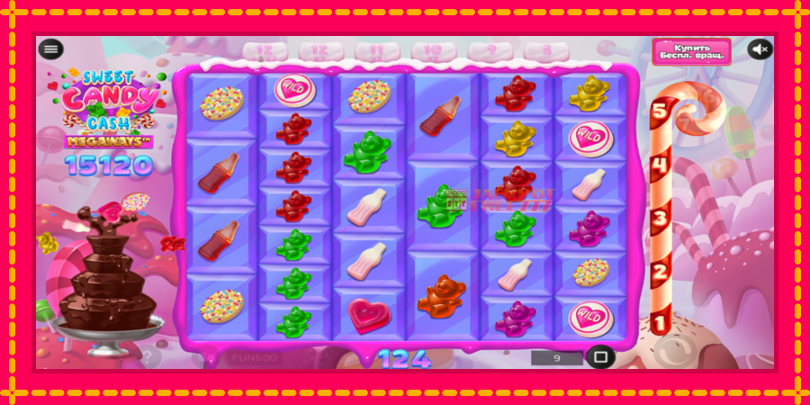 Sweet Candy Cash Megaway автомат со уникатна механика, слика 5