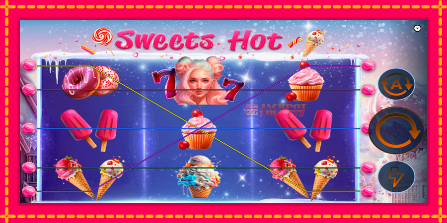 Sweets Hot автомат со уникатна механика, слика 2